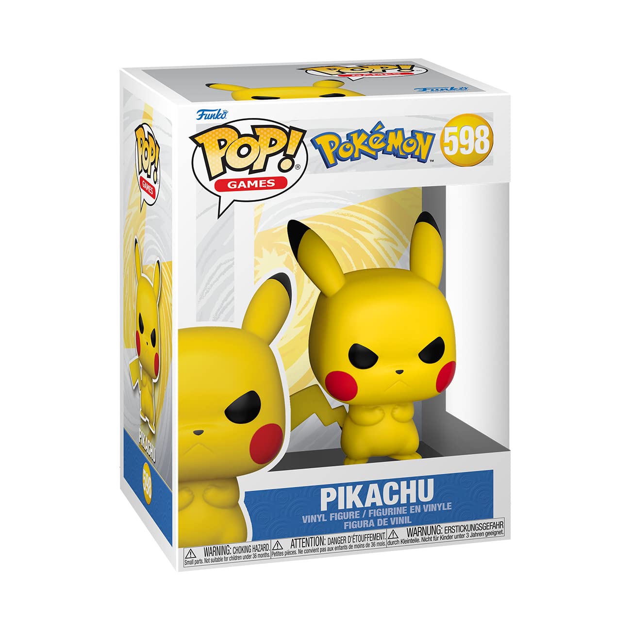 Funko Pop! Games: Pokémon - Grumpy Pikachu Vinyl Figure (65043)