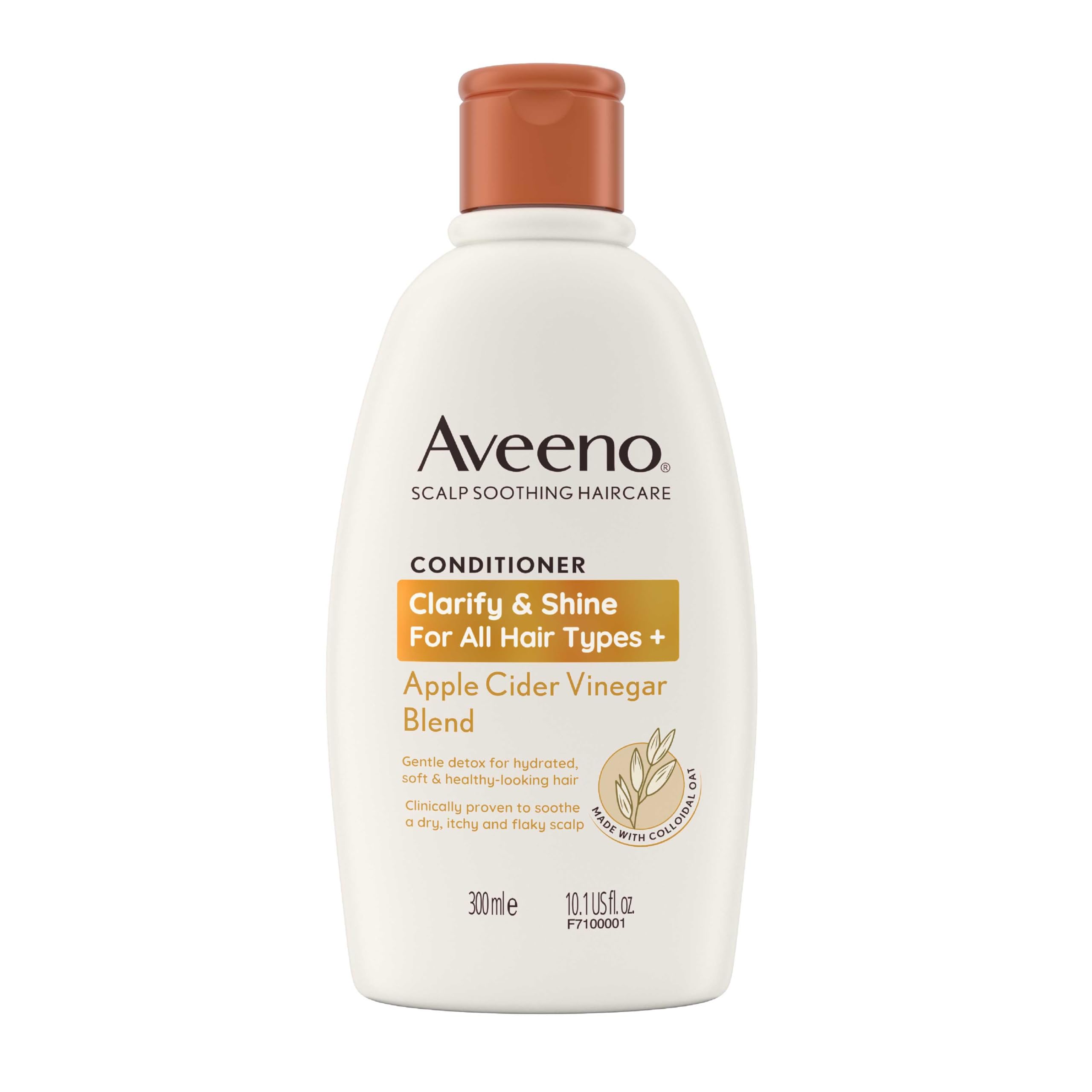 Aveeno Scalp Soothing Clarify & Shine Conditioner with Apple Cider Vinegar Blend - 300ml