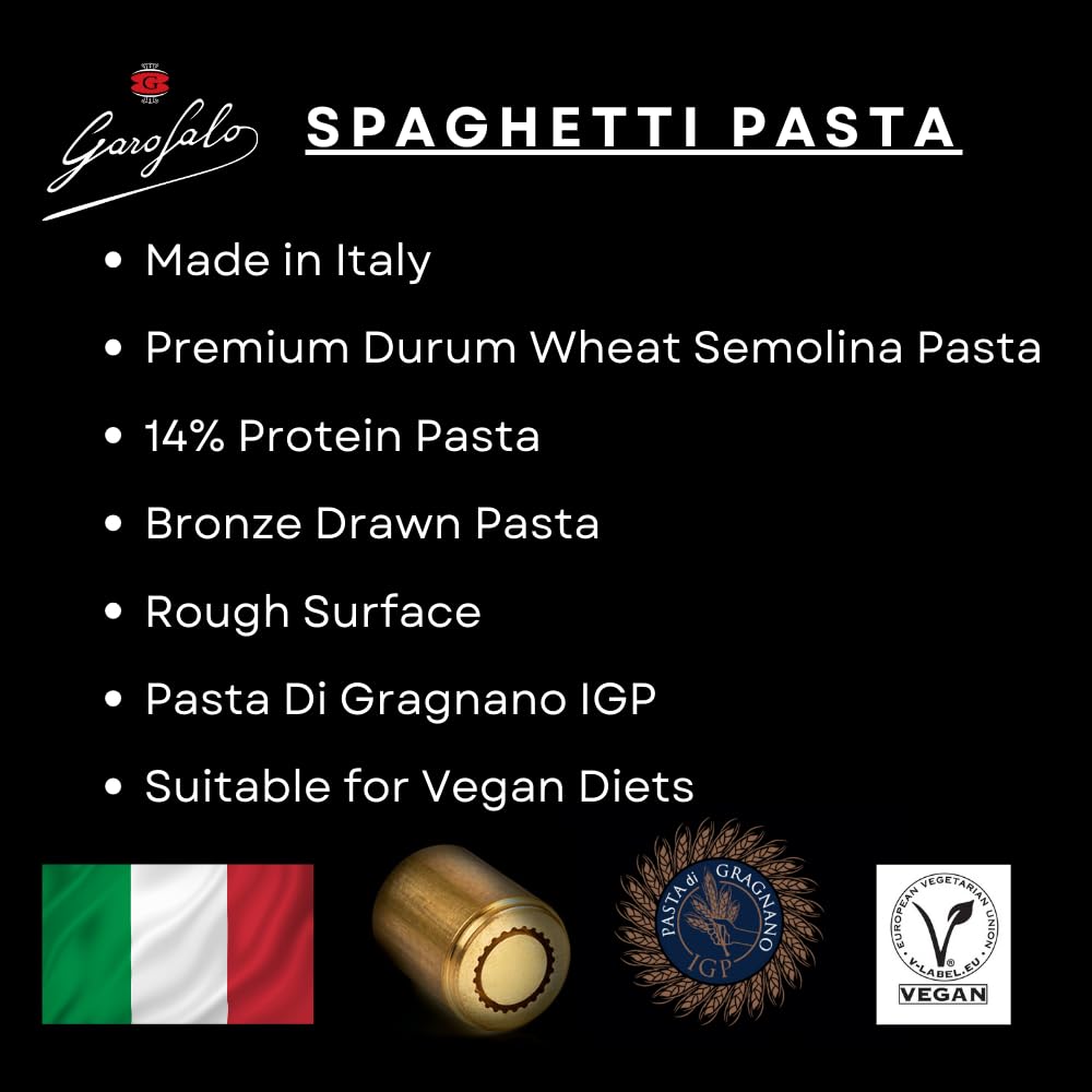 Garofalo Spaghetti 500g – Premium italienische Pasta di Gragnano IGP 4