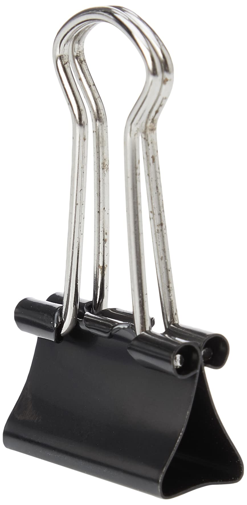 Q-Connect Foldback Clips - 19mm Capacity, Black Steel | Pack of 10