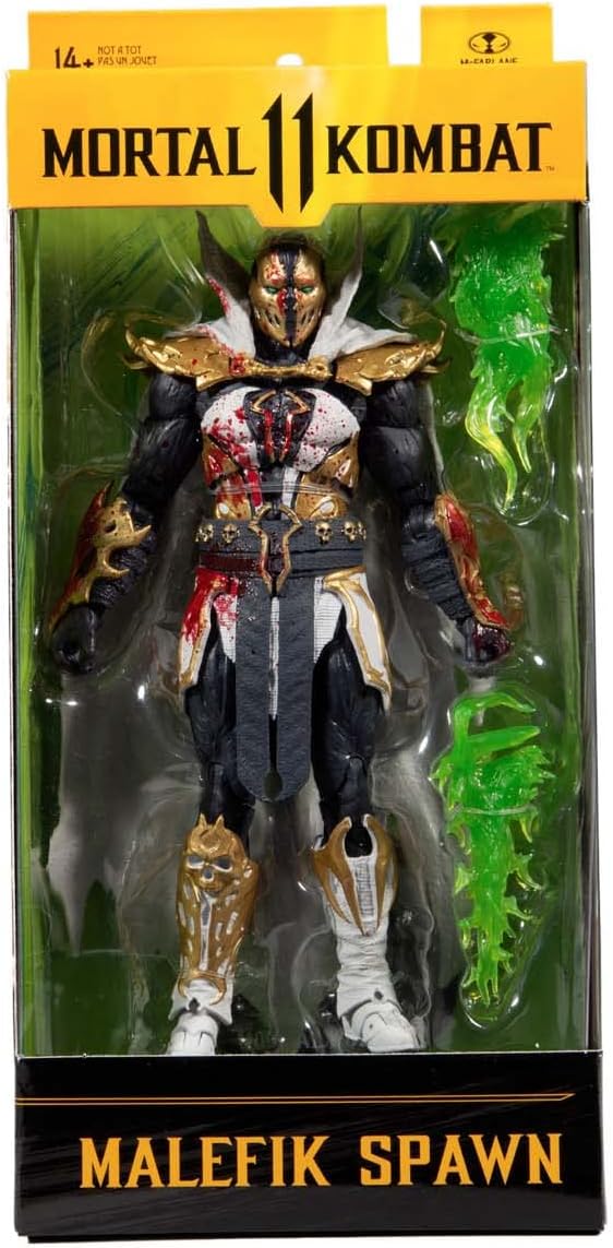 Mortal Kombat 11 - McFarlane Toys Malefik Spawn (Bloody Disciple) 7-Inch Action Figure (2023)