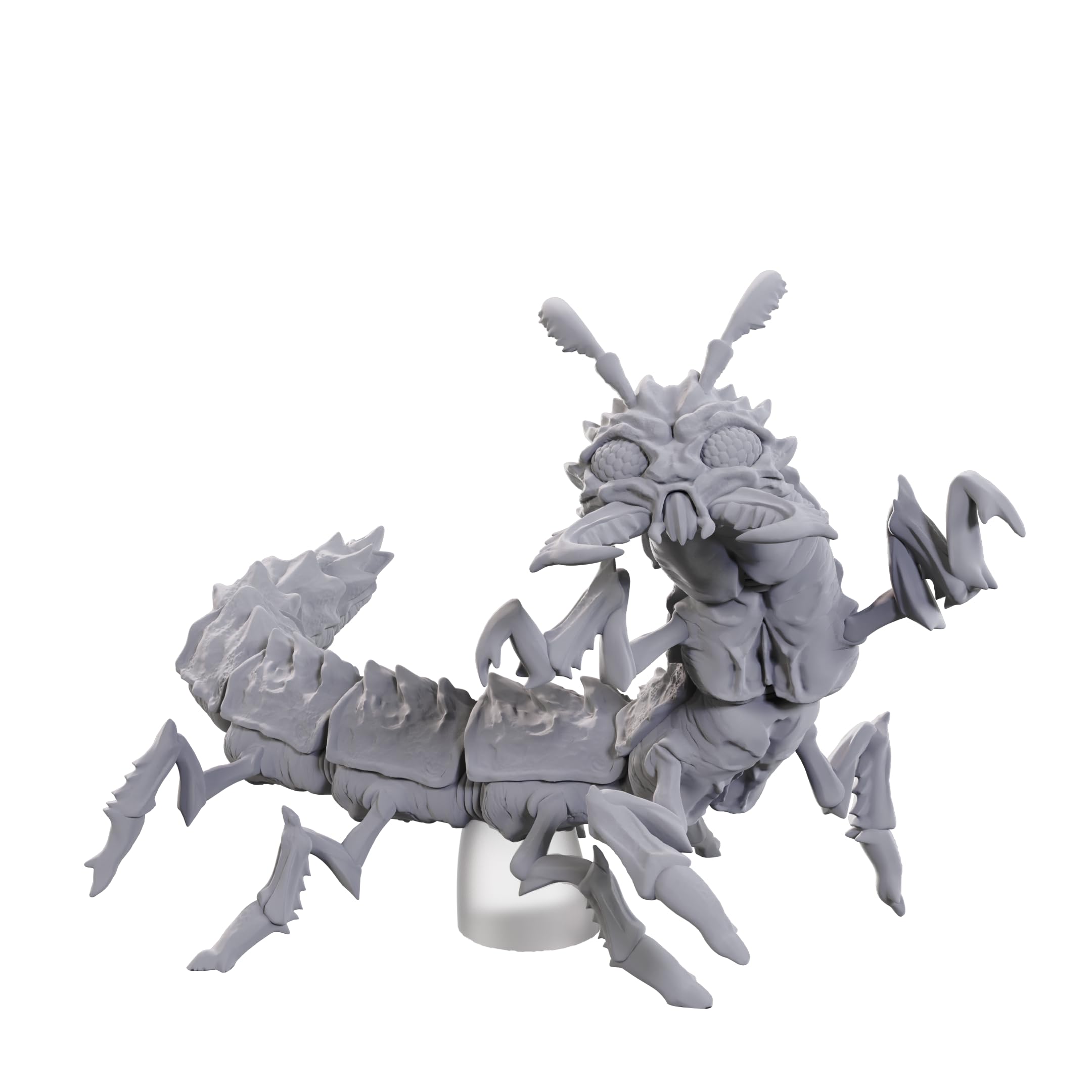 WizKids D&D Nolzur's Marvelous Miniatures - Classic Ankheg | Ready to Paint Plastic Figure