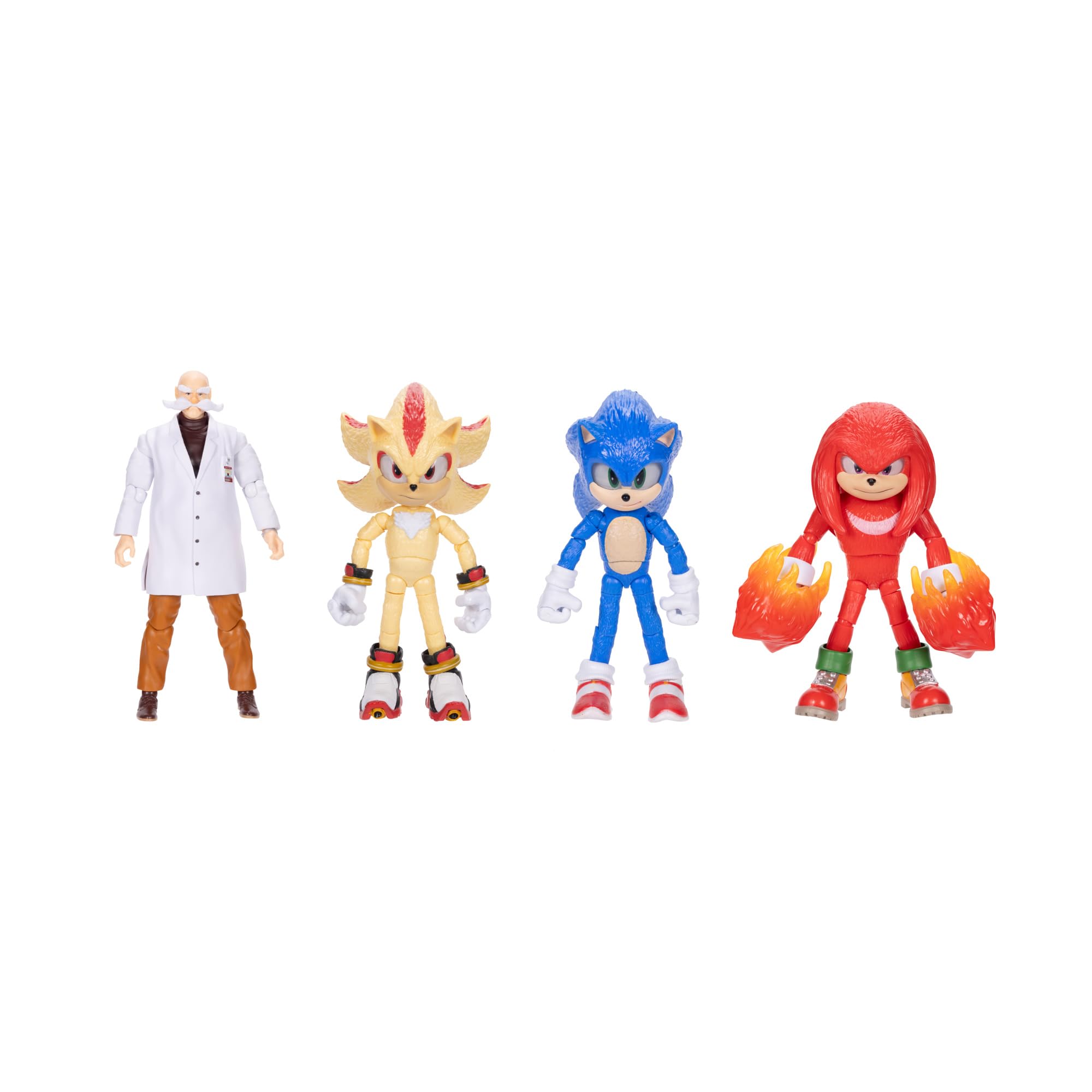 Sonic The Hedgehog Super Shadow 13 cm Action Figure by Jakks Pacific | Movable Joints 10