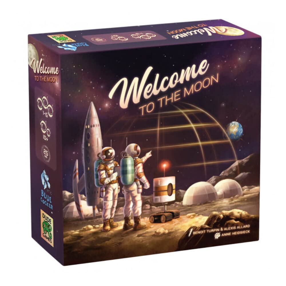 Blue Cocker Games Welcome To The Moon Board Game 7