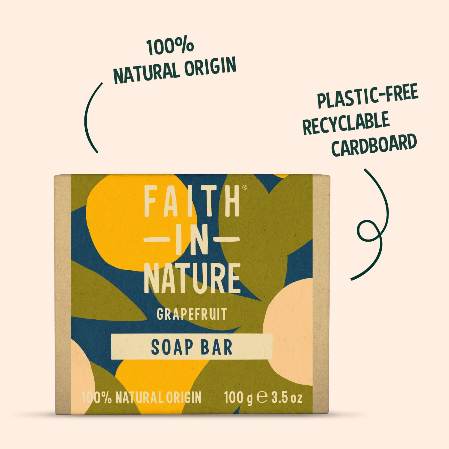 Faith in Nature Grapefruit Hand Made Soap Bar (100g) 7