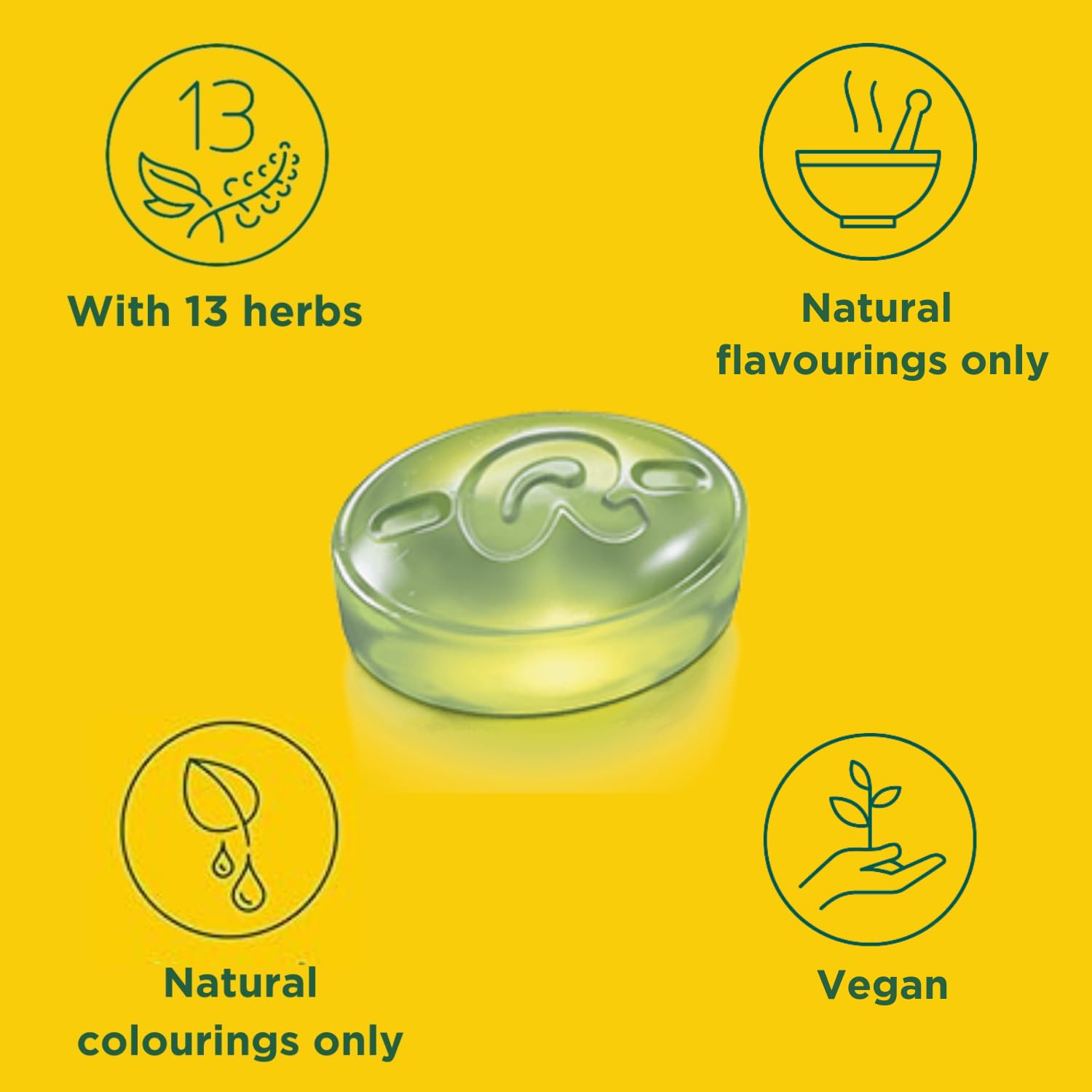 Ricola Glacier Peppermint Sugar Free Swiss Herbal Sweets - 20 Boxes (45g Each) 4