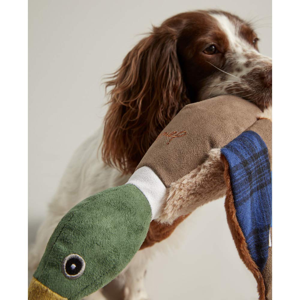 Rosewood x Joules Duck Dog Toy - Soft Plush with Squeaker | Medium to Large Dogs 5