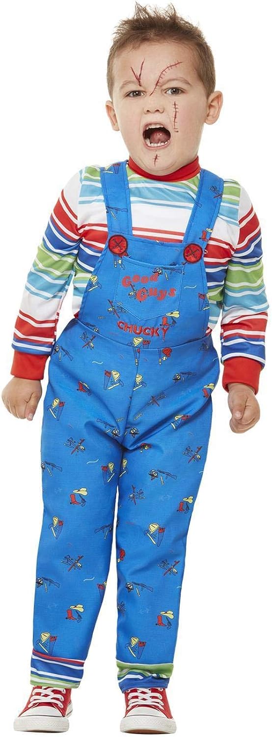 Smiffys Chucky Costume - Toddler Age 3-4 Years (61027T1)