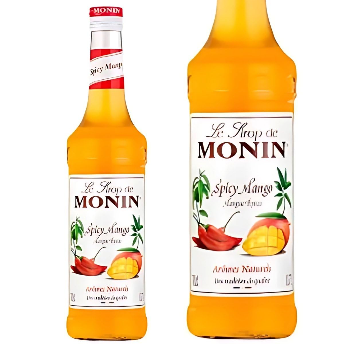 Monin Mangosirup 700 ml – Exotischer grüner Mangogeschmack für Cocktails, Mocktails und Getränke 4