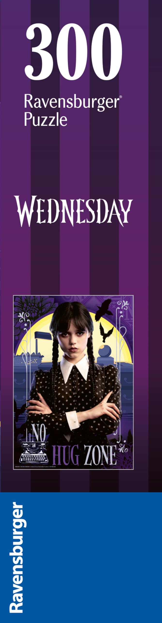 Ravensburger Wednesday Addams 300-Piece Jigsaw Puzzle for Adults and Kids 5
