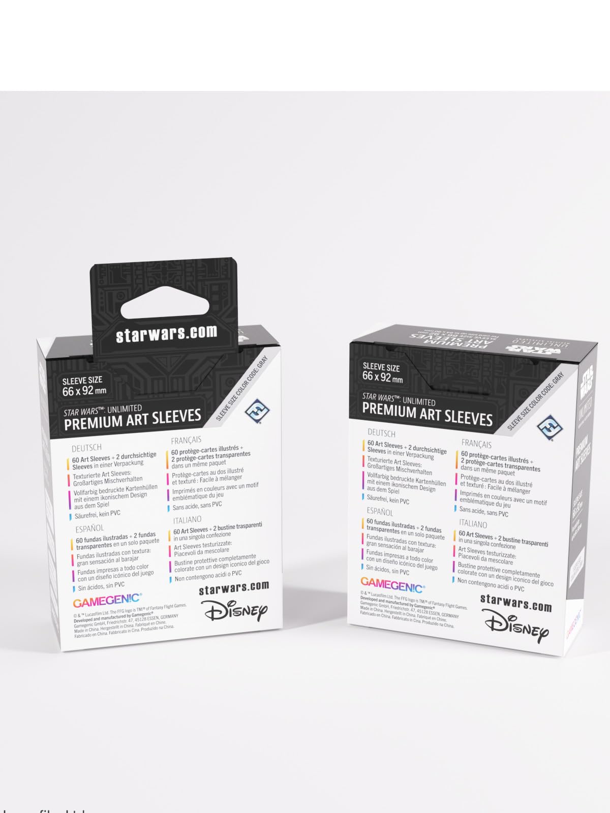 Gamegenic Star Wars: Unlimited Card Game Art Sleeves - Red Design 5