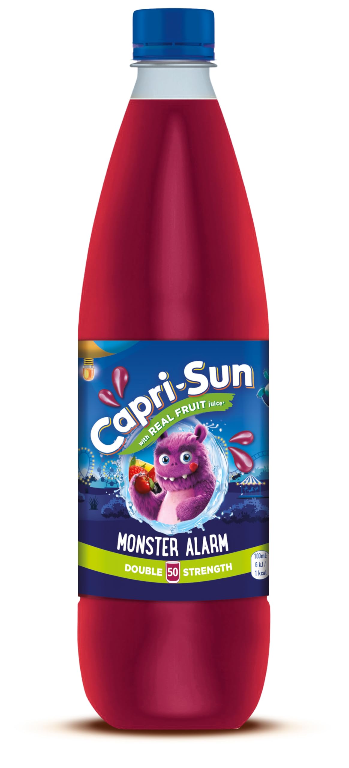 Capri-Sun Monster Alarm Squash (1 Litre) - No Added Sugar, Double Strength 6