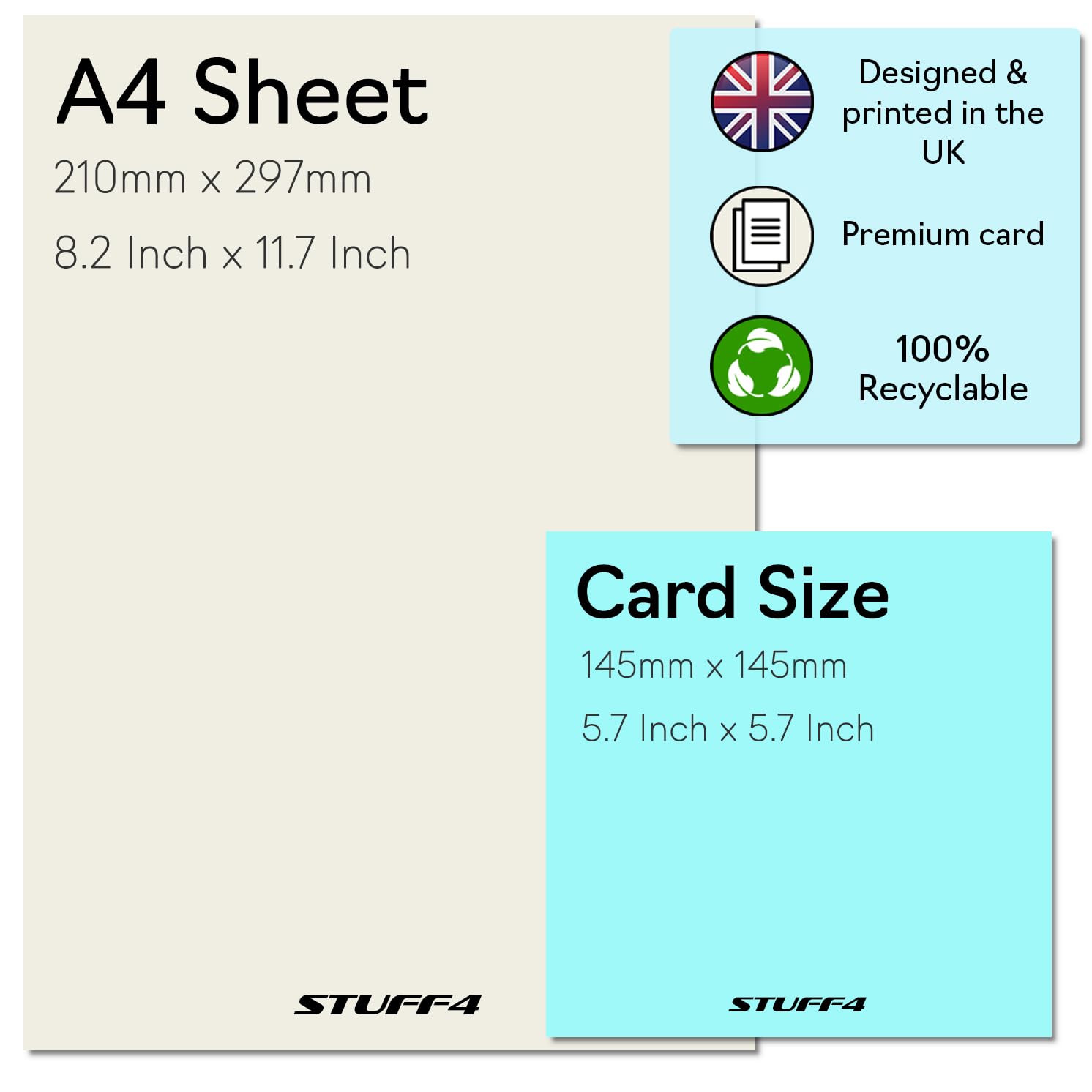 Stuff4 Rude Sister Birthday Card - Fire Hazard Joke | 145mm x 145mm | UK Made 6