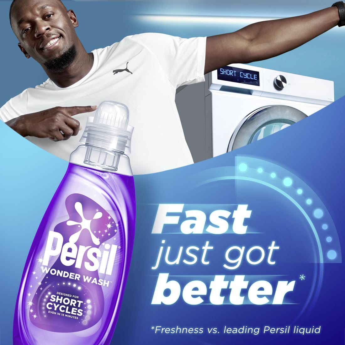 Persil Wonder Wash Dazzling White Liquid Detergent - Brightens Whites | 31 Washes (837 ml)