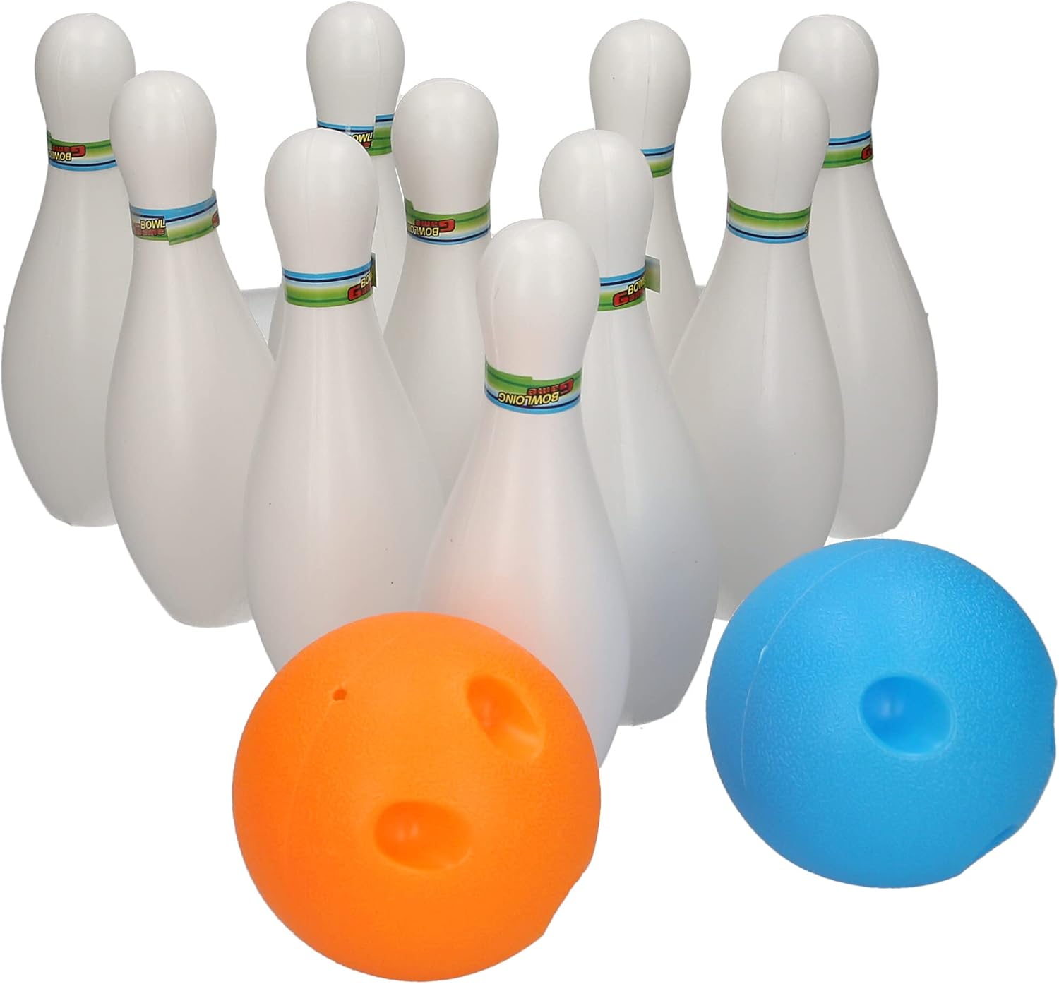 Atoz 8360 10-Pin Bowling Game Set - Indoor & Outdoor Play for Kids 3+