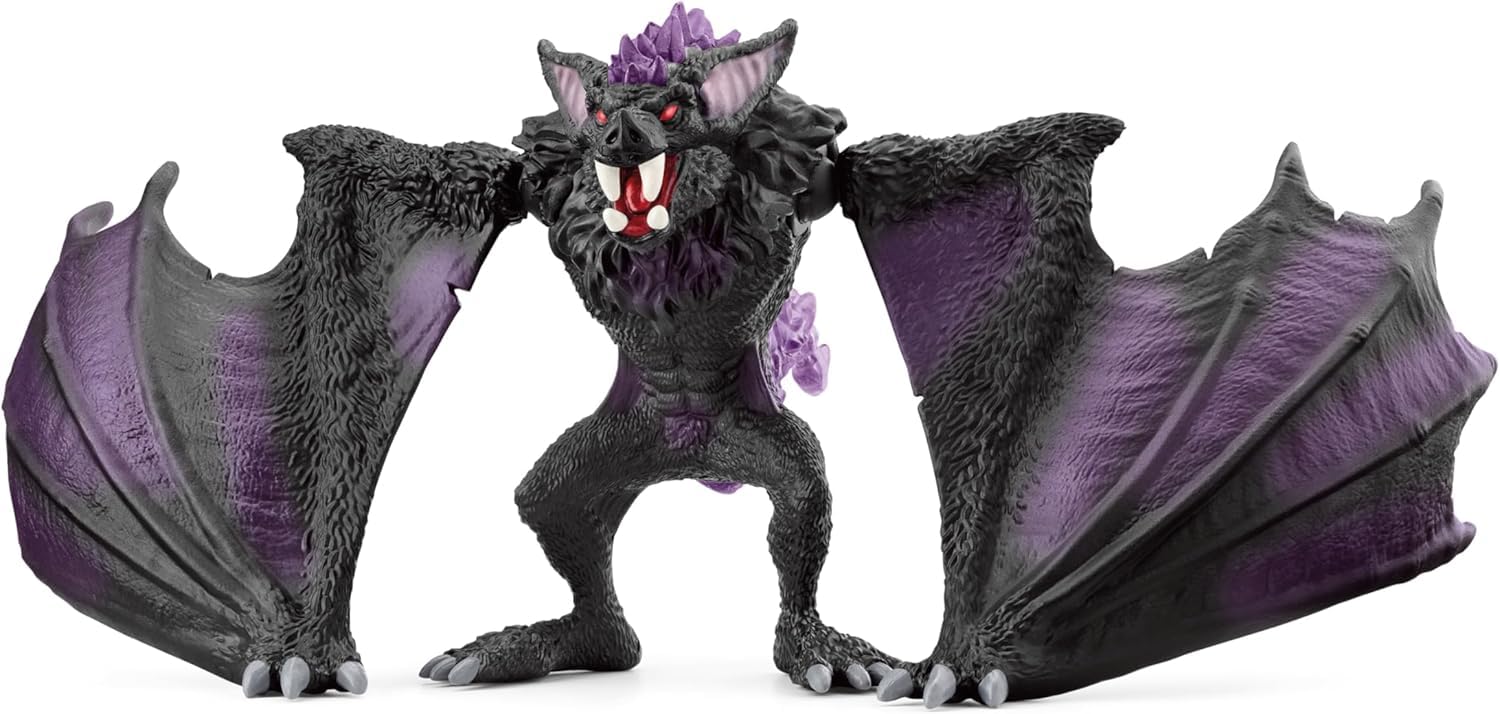 Schleich Eldrador Creatures Shadow Stone Monster - 9" Movable Action Figure with Crystal Set for Ages 7+ 7