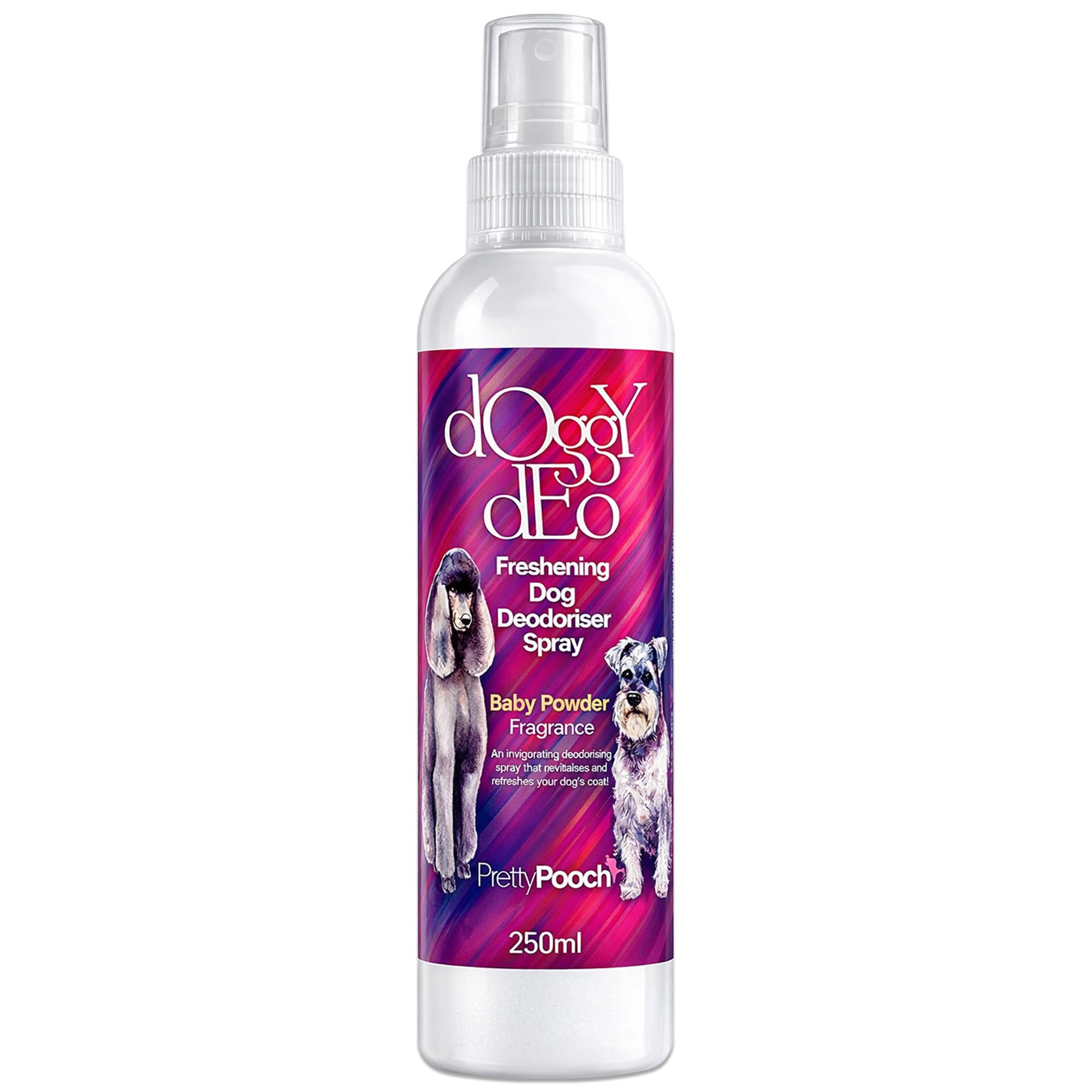 Pretty Pooch Dog Deodoriser Spray - Baby Powder Fragrance | 250ml 1