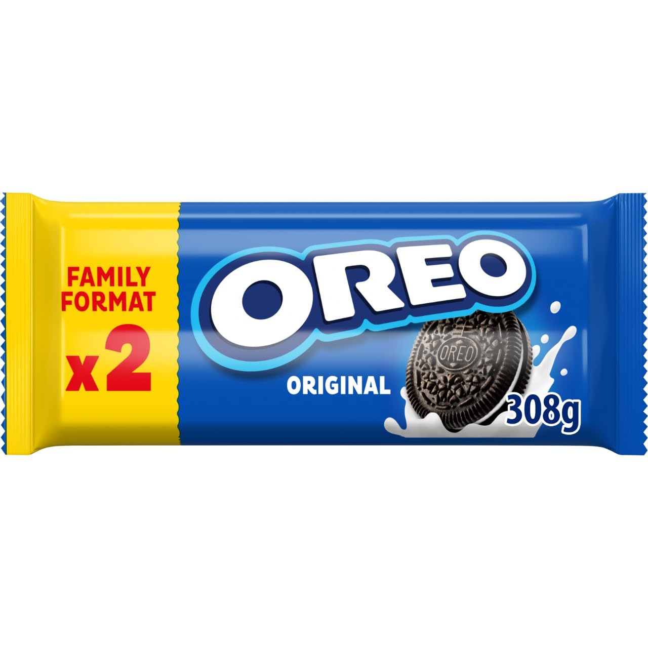 Oreo Original Sandwich Biscuits Twin Pack, Classic Vanilla Filled Cookies