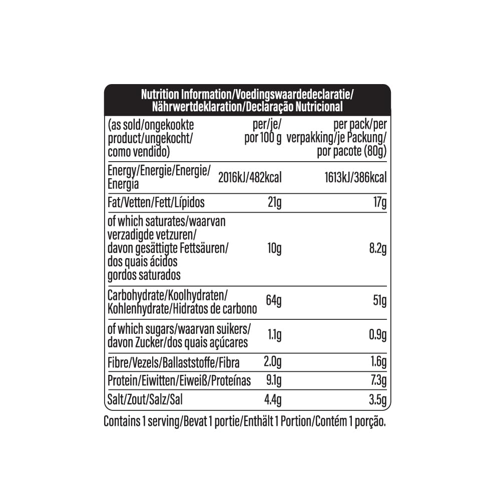 Khao Chi Schezwan Noodles 80g (Pack of 1) - Spicy Indo-Chinese Instant Noodles 3