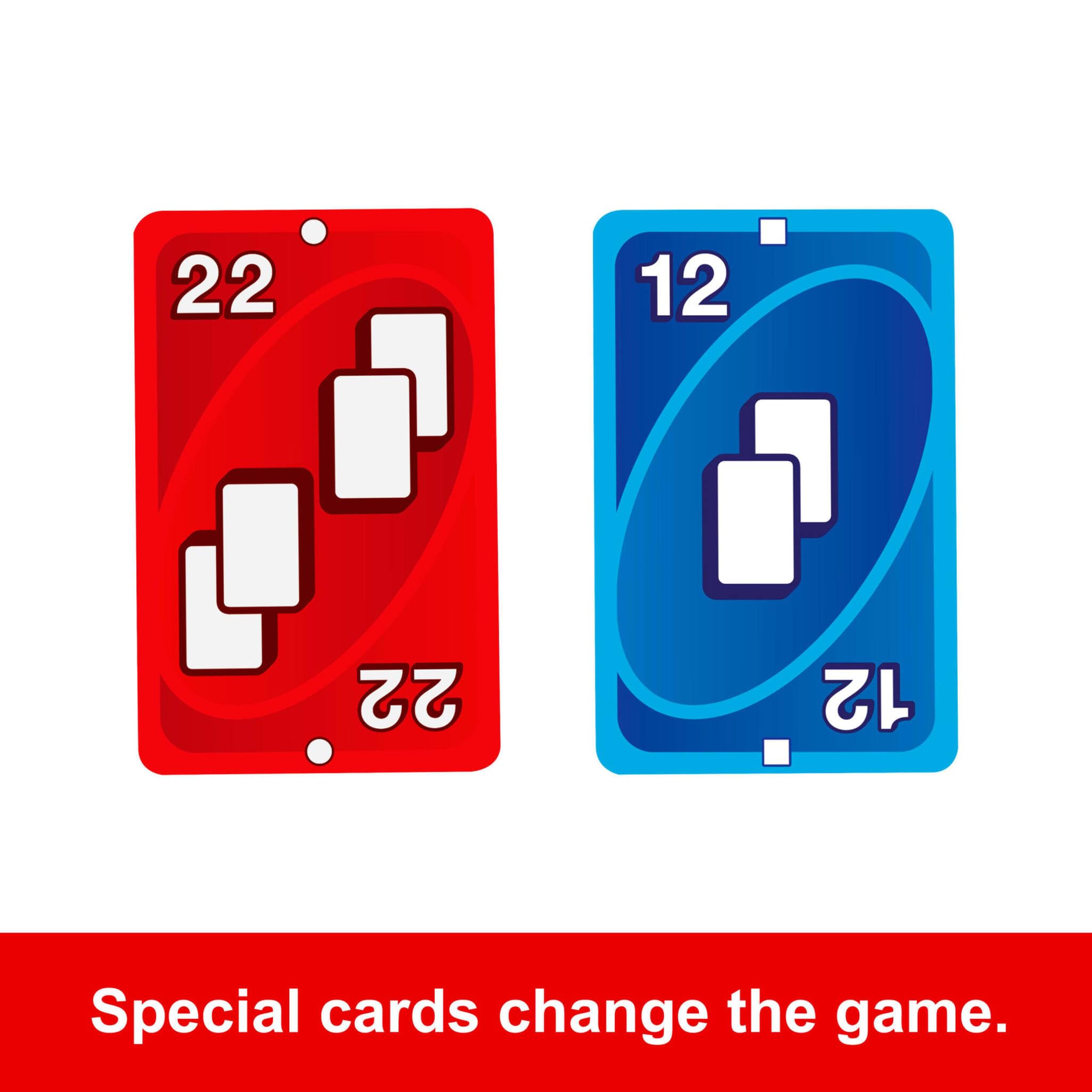 Mattel Games UNO Zero Card Game in Storage & Travel Tin 8