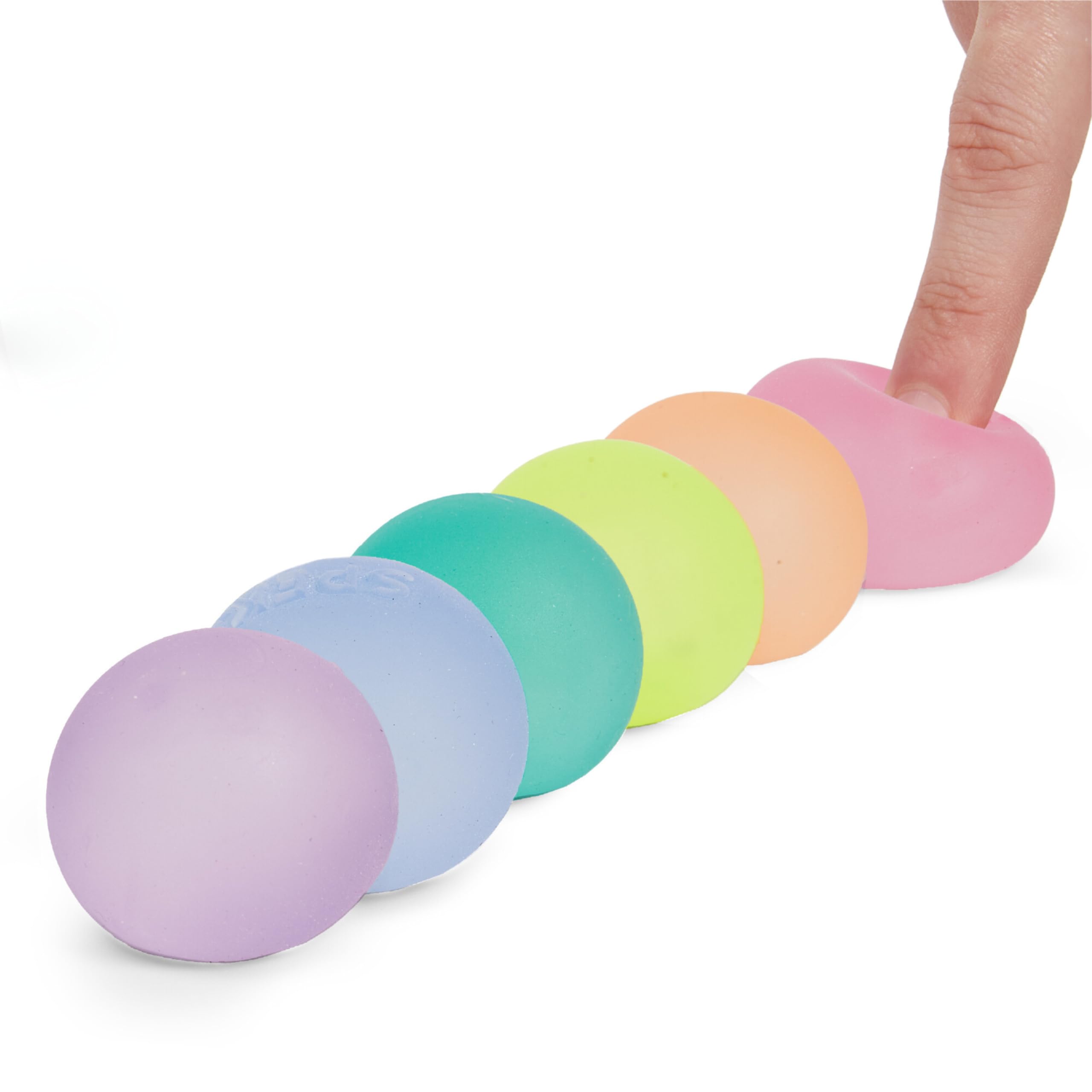 Speks Mini Gump Stress Balls - Ultra Soft Squishy Fidget Toy | Palm-Sized | TPR & Maltose Gel