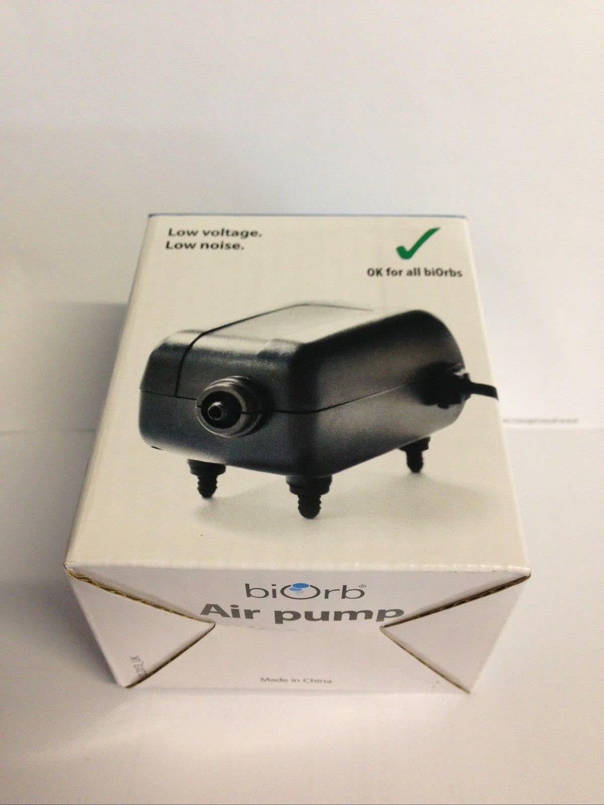biOrb Air Pump - Low Voltage 12v Replacement for AC biOrb Aquariums | Silver Plastic