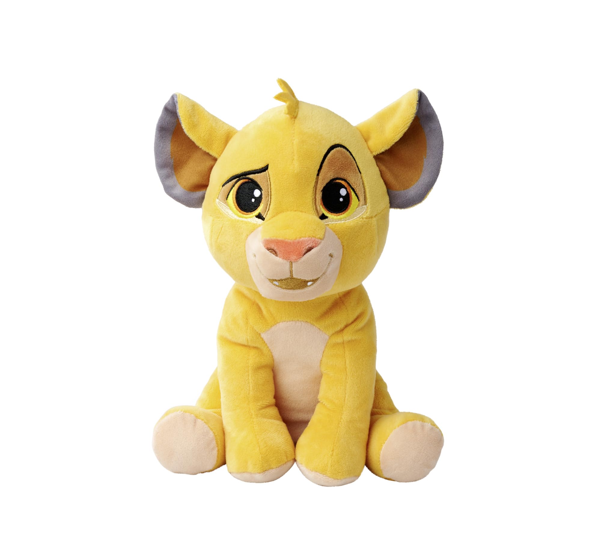 Simba Disney Lion King Plush Toy - 25cm Tall, Officially Licensed