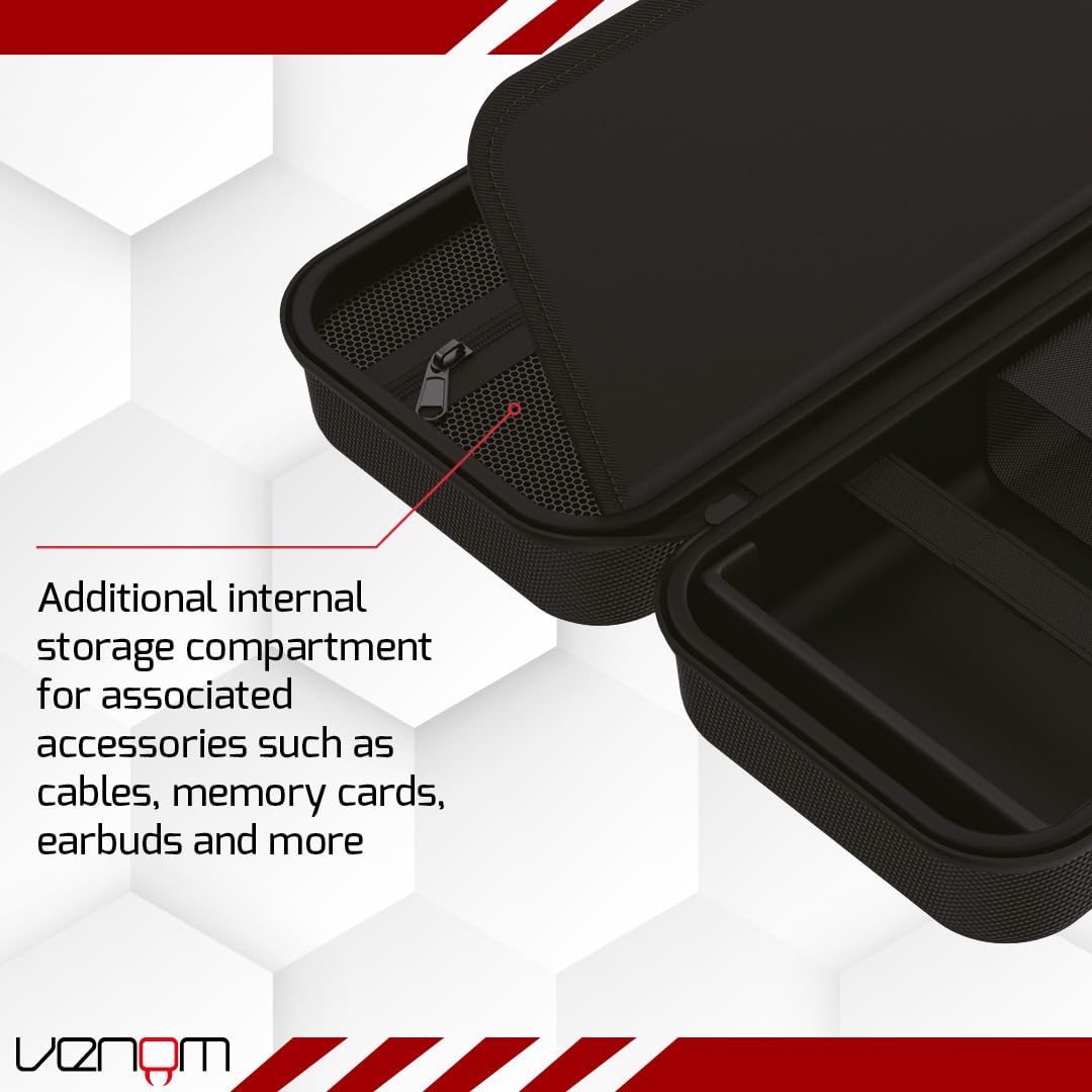 Venom Handheld PC Storage Case – Compatible with Steam Deck, ASUS ROG Ally, Logitech G Cloud, MSI Claw, Lenovo Legion Go 6