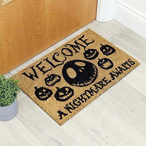 Pyramid International - Nightmare Before Christmas A Nightmare Awaits Doormat (GP85256-Multi Coloured-40 x 60cm) 2