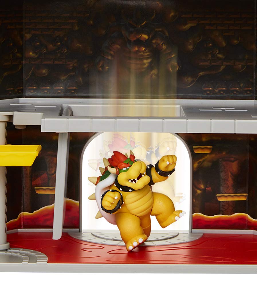 Nintendo Super Mario Deluxe Bowser's Castle Playset with 2.5" Bowser Figure 3