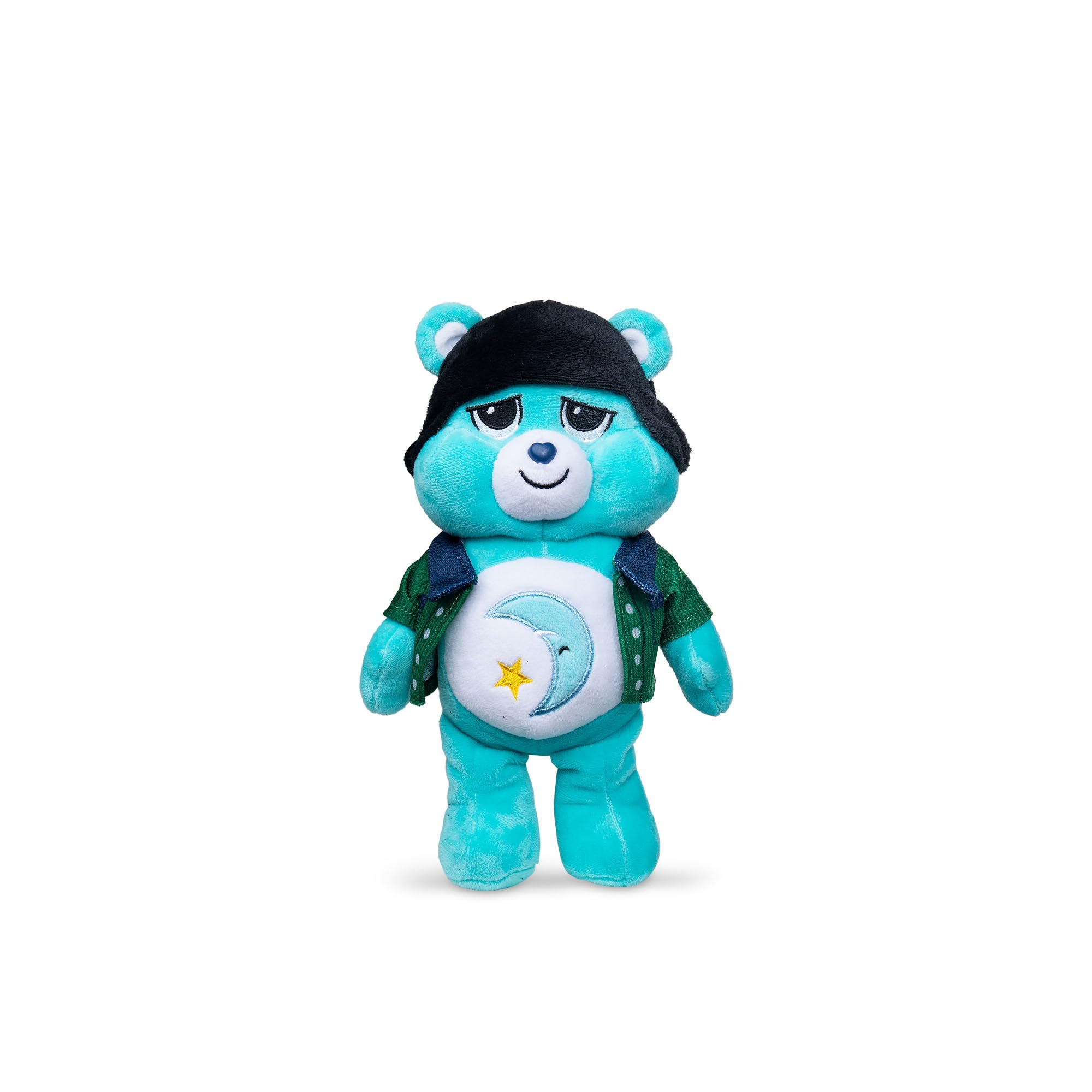 Care Bears Bedtime Bear as Mike Plush Toy - 22 cm Crossover | Stranger Things Edition