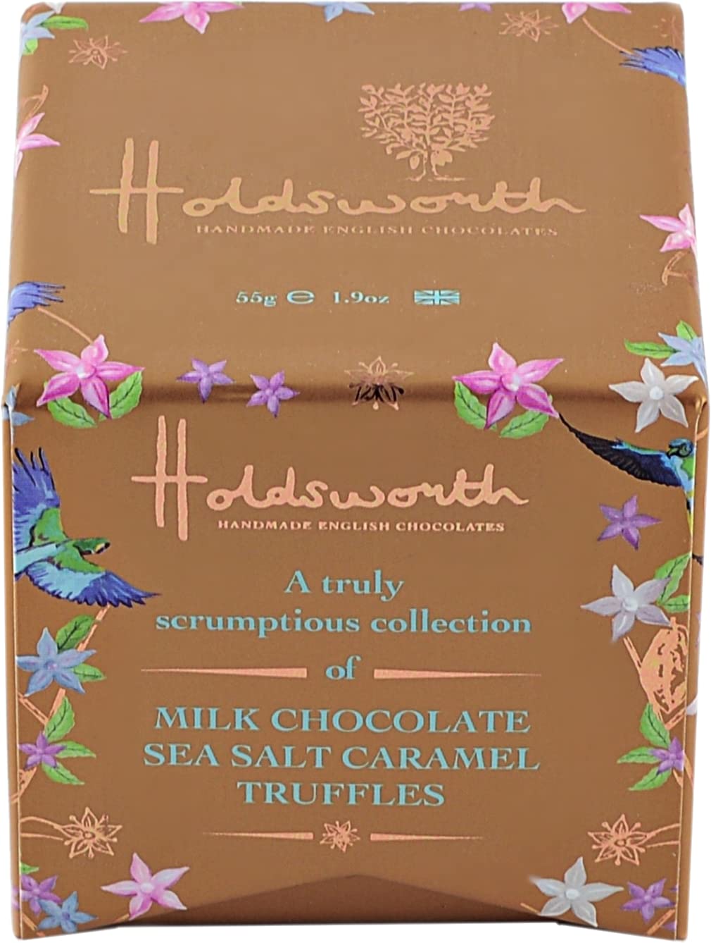 Holdsworth Chocolates Classics – Meersalz-Karamell, wirklich köstliche handgemachte Trüffel, 55 g 3