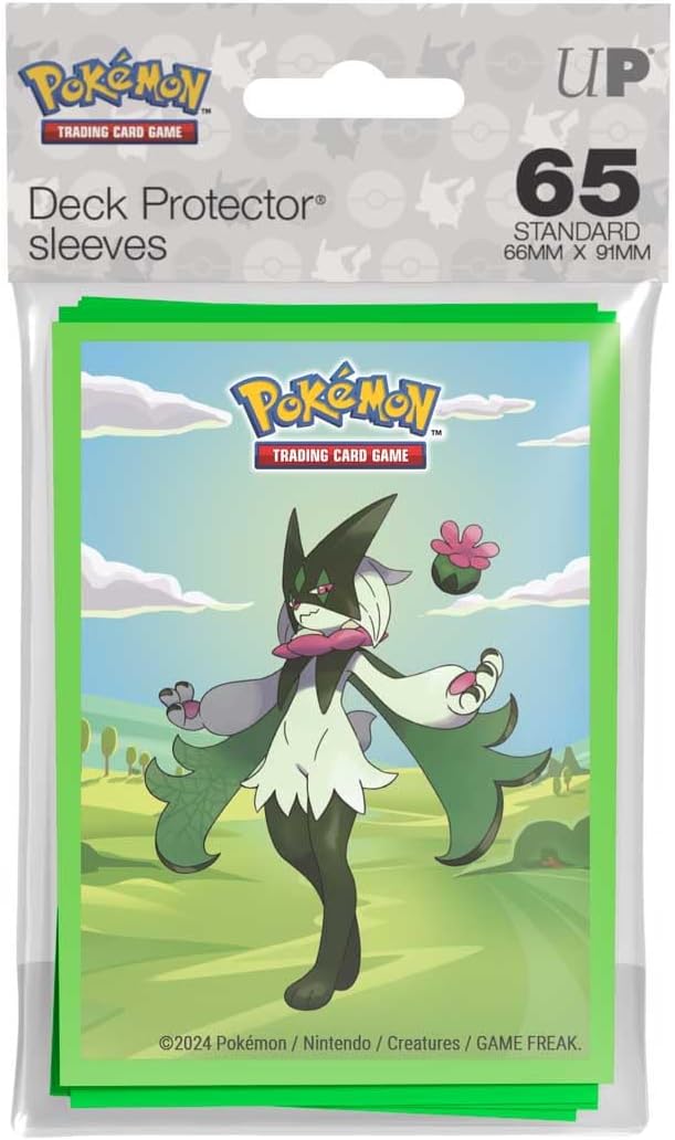 Ultra Pro Pokémon Meowscarada Deck Protector Sleeves, 65-Pack, Multi-Coloured