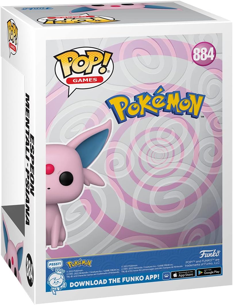 Funko Pop! Games: Pokemon - Espeon Vinyl Figure (69076) 3
