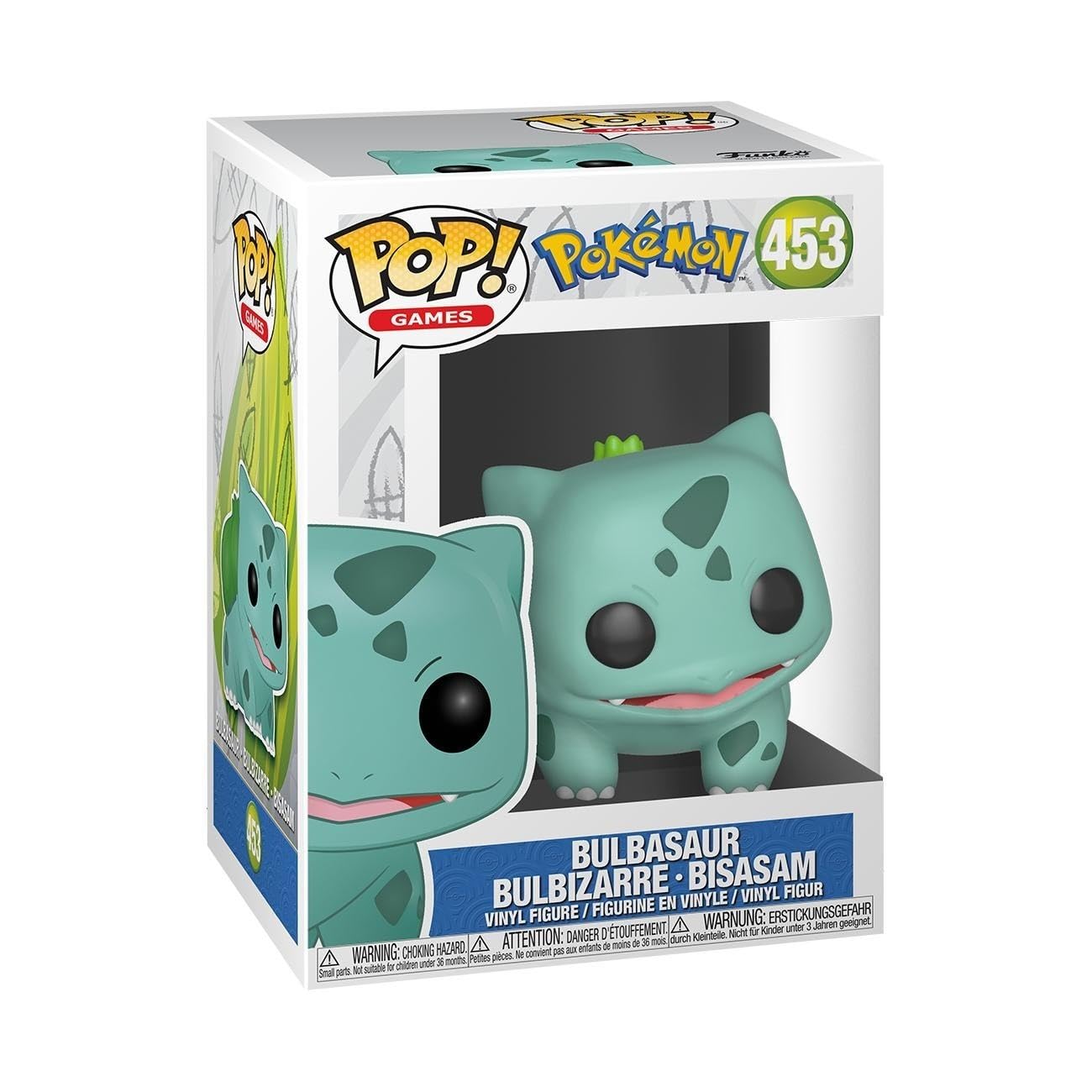 Funko Pop! Games: Pokemon - Bulbasaur Vinyl Figure (50404) 2