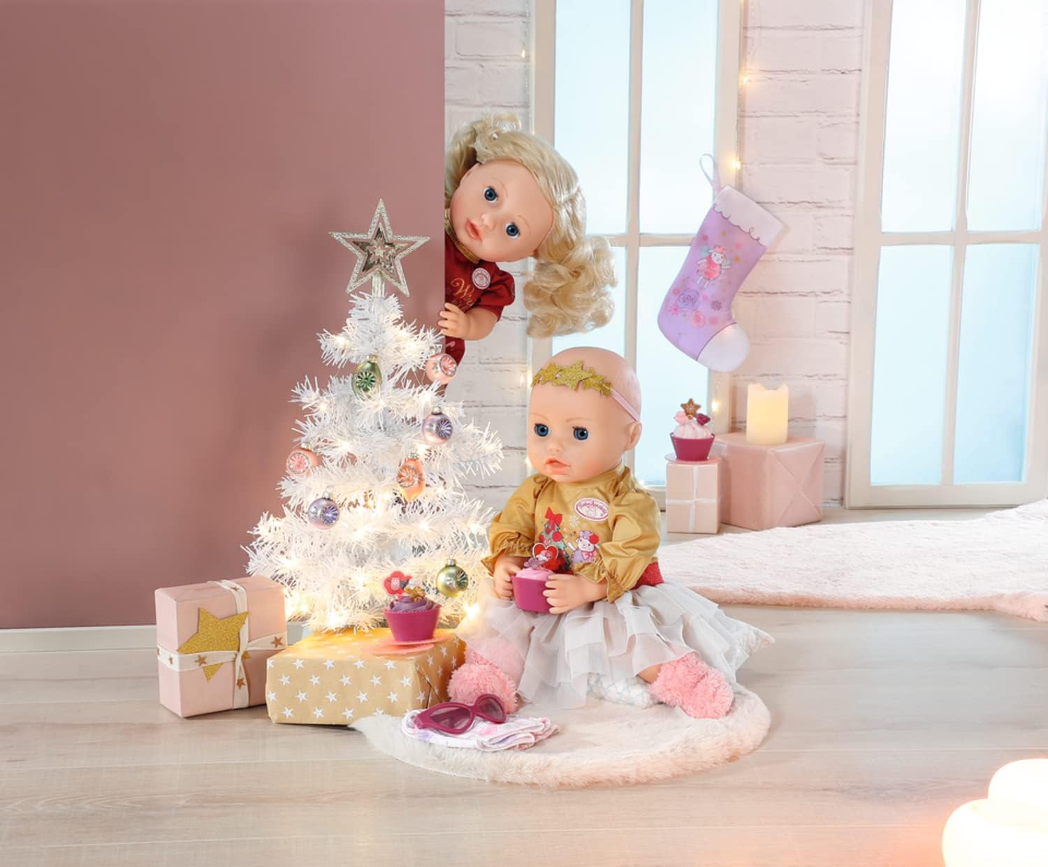 Baby Annabell Christmas Advent Calendar 709634 - 24 Holiday Clothing & Accessories for Dolls 12
