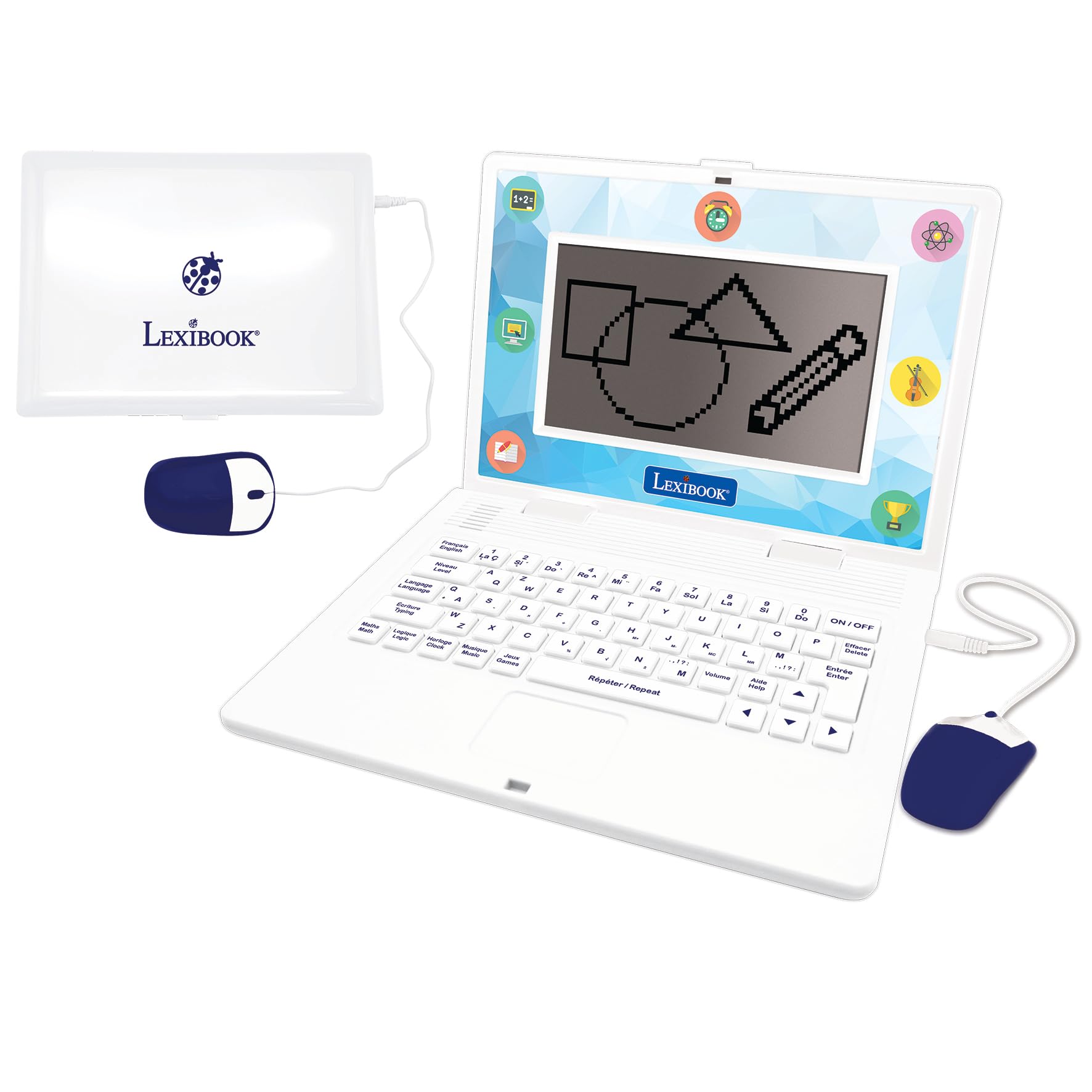 Lexibook Bilingual Educational Laptop - Spanish/English Learning Toy for Kids