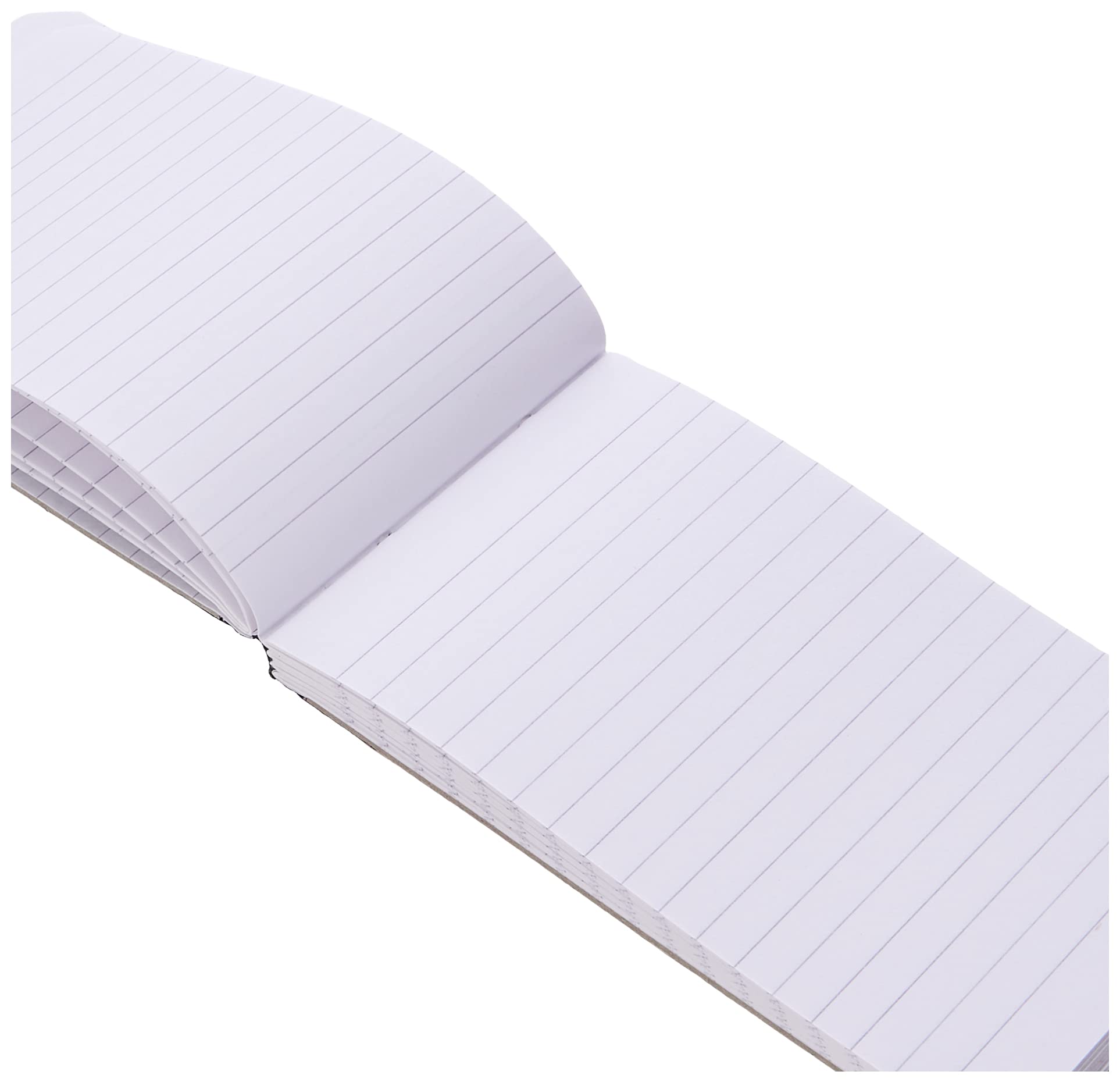 Silvine Elasticated Pocket Notebook - 5x3 Size | 80 Pages | 75gsm Paper | Feint Ruled