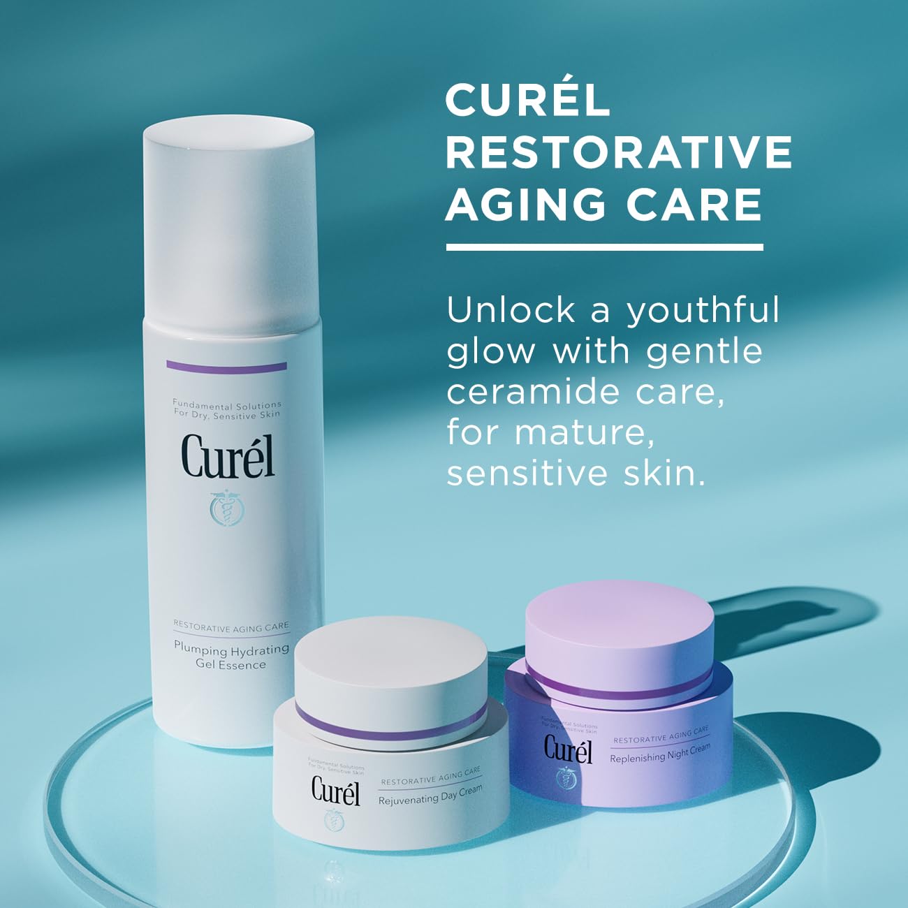 Curel Restorative Aging Care Replenishing Night Cream - Deep Hydration for Dry, Sensitive Skin | 40 ml 4