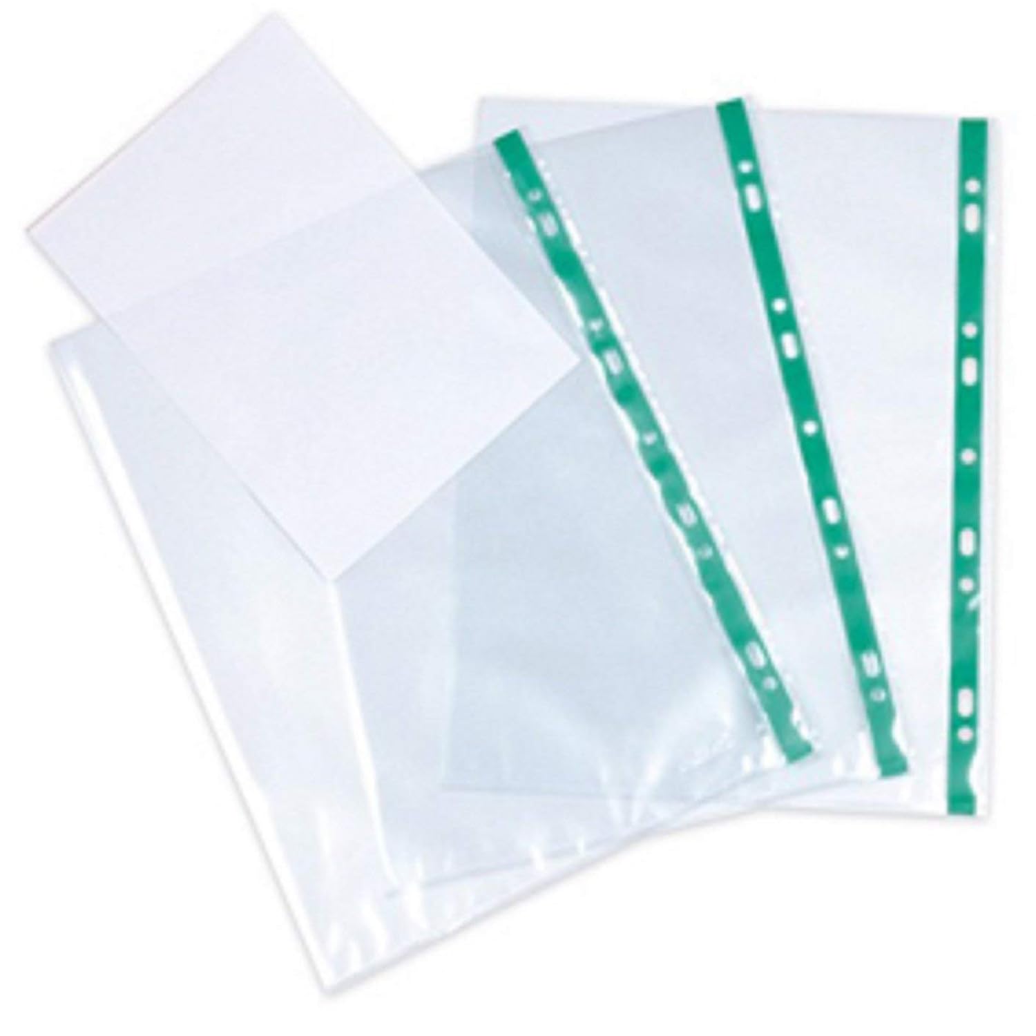 2 UR DOOR Heavy Duty A4 Punched Pockets - Durable Clear Sleeves, 90 Micron, 100 Pack 3