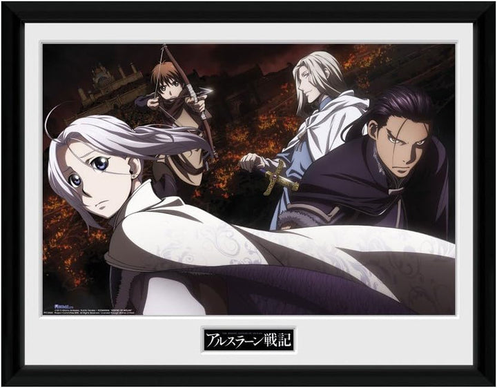 Legend of Arslan - Group Landscape (Framed Photographic, 16x12, Wood, Various Colors)