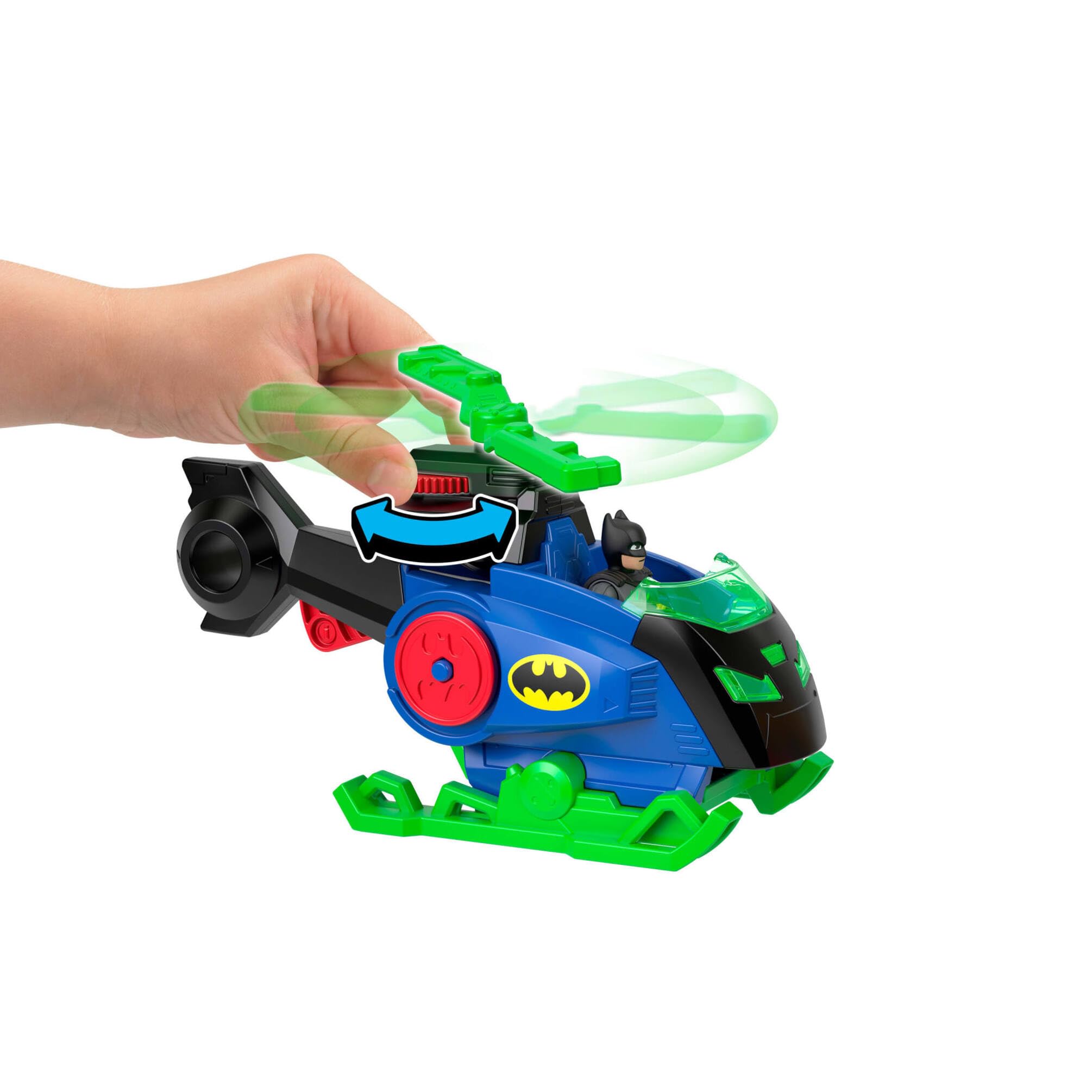 Imaginext DC Super Friends Batcopter Playset with Batman & Man-Bat Figures | Ages 3+