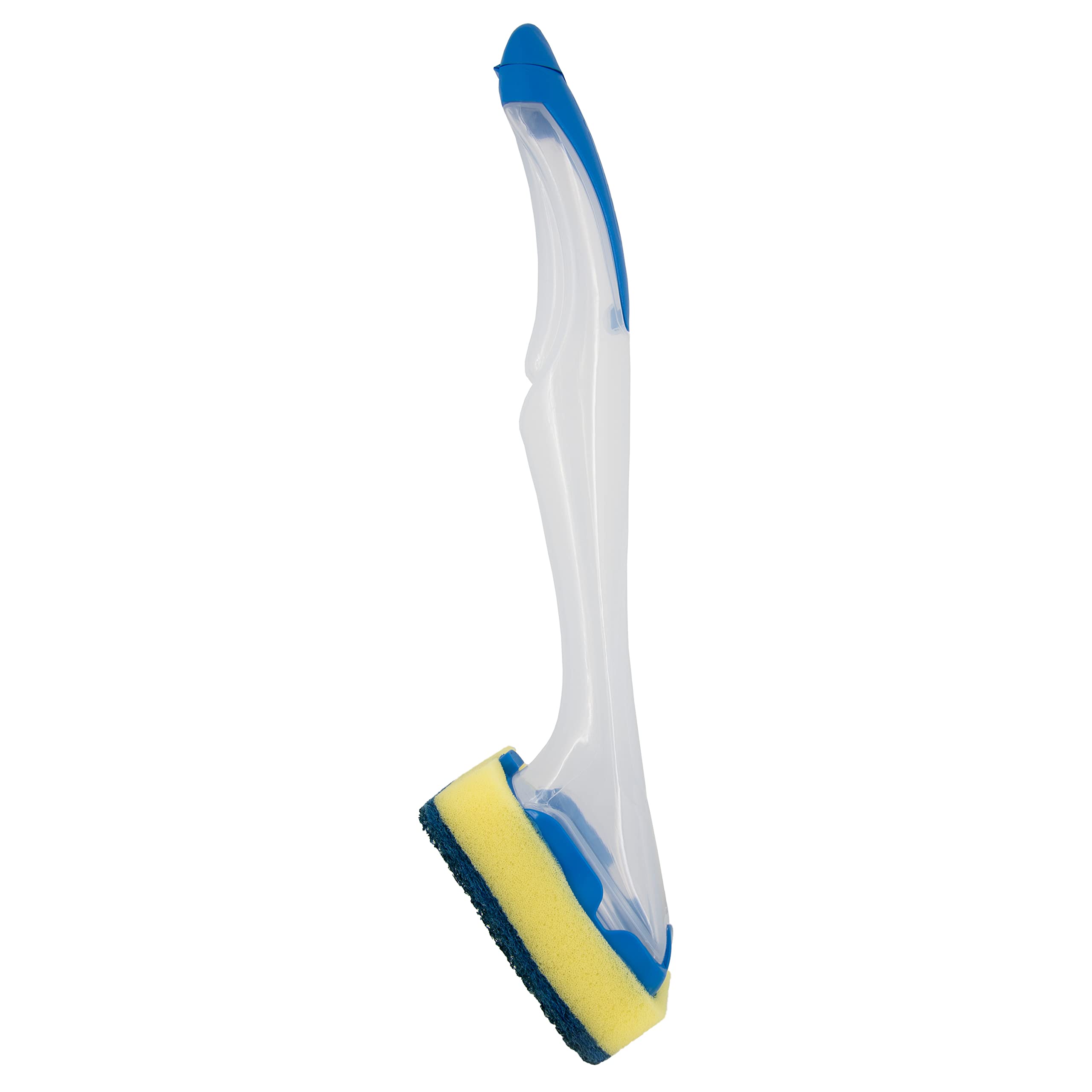 Spontex Dishmop Refillable Washing Up Brush with Soap Dispenser - Blue 4