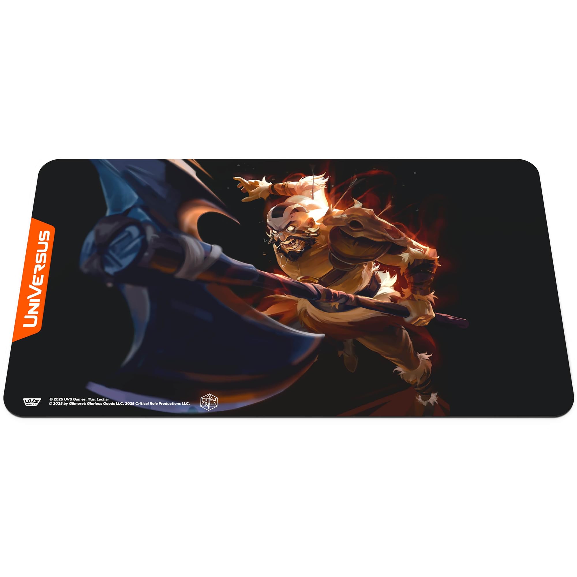 UniVersus Critical Role: Heroes of Exandria Grog Strongjaw Playmat 24 x 14 Inches 9