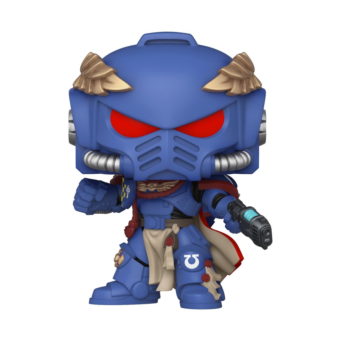 Funko POP! Games: Warhammer - Ultramarines Captain Justain Vinyl Figure