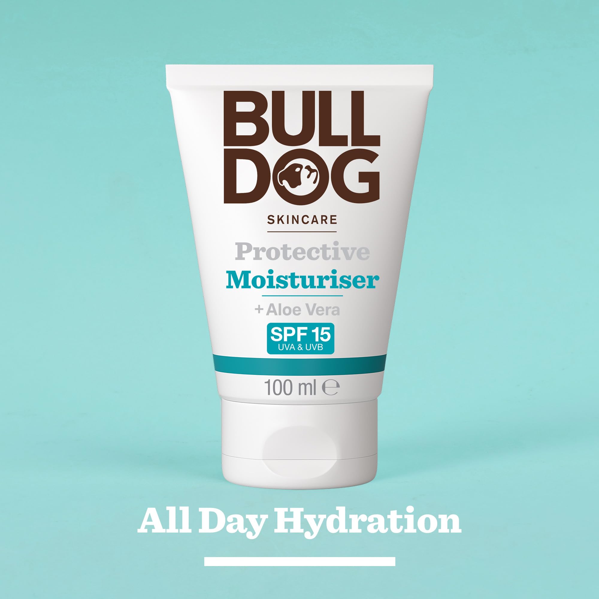 Bulldog Skincare for Men Protective Moisturiser SPF 15 - Hydrating | Non-Greasy | 100ml 3