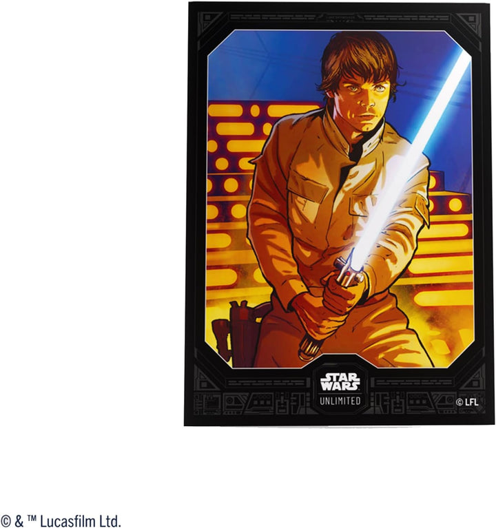 Gamegenic Star Wars Unlimited Double Sleeving Pack - Luke Skywalker Trading Card (GGS15034ML)