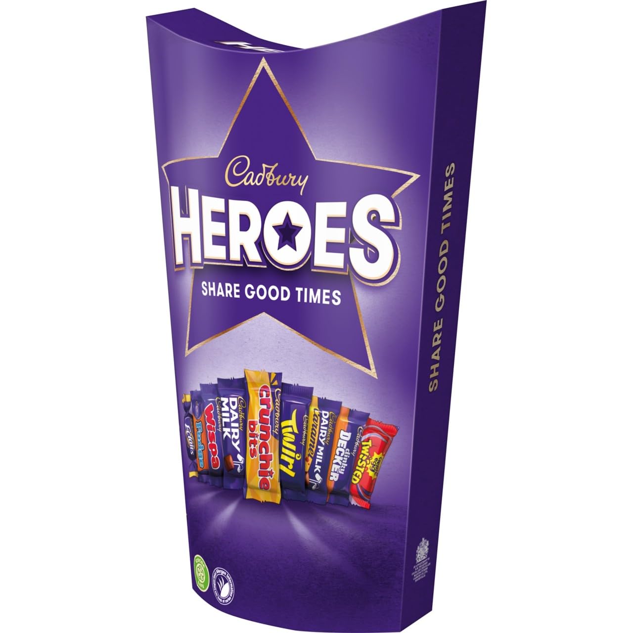 Cadbury Heroes Assorted Miniature Chocolate Bars 290g Carton 5