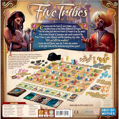 Days of Wonder Five Tribes: The Djinns of Naqala Board Game 7