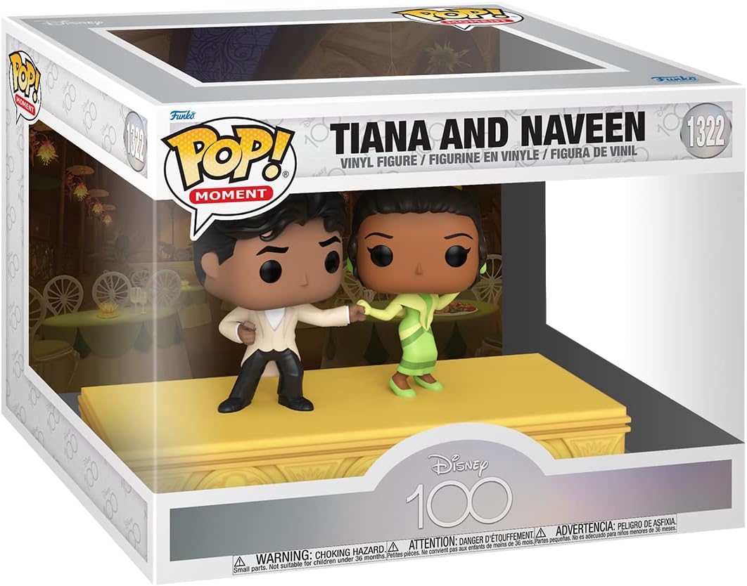 Funko Pop! Moments Disney - Tiana & Naveen Vinyl Figure (67976) 8